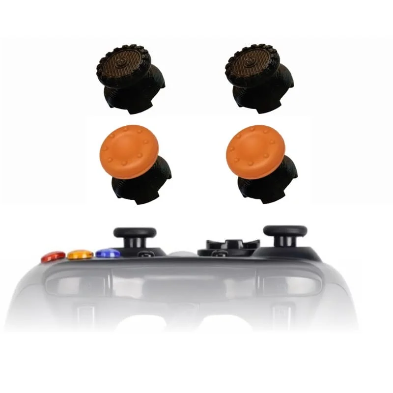 KontrolFreek Xbox 360 Extensor 3d Analogico Preto FPS Shooter Tiro Protetor Cor Laranja