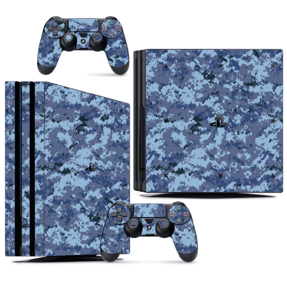 Preço de fábrica camo design adesivo de pele de vinil para ps4 pro console  e controlador