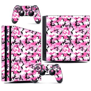 Skin PS4 PRO Adesiva Princesa Tema Rosa