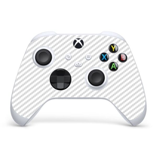 Skin Xbox Series S Controle Adesivo Protetora Fibra Branco