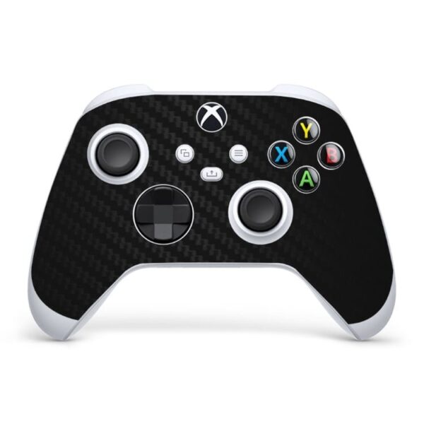Skin Xbox Series S Controle Adesivo Protetora Fibra Preto Black
