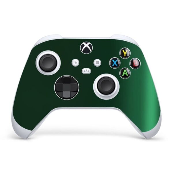 Skin Xbox Series S Controle Adesivo Protetora Metalico Brilho Verde