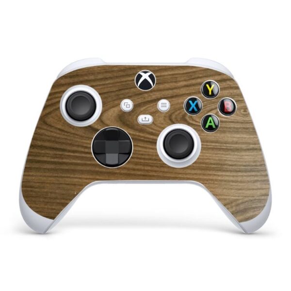 Skin Xbox Series S Controle Adesivo Protetora Wood Capuccino