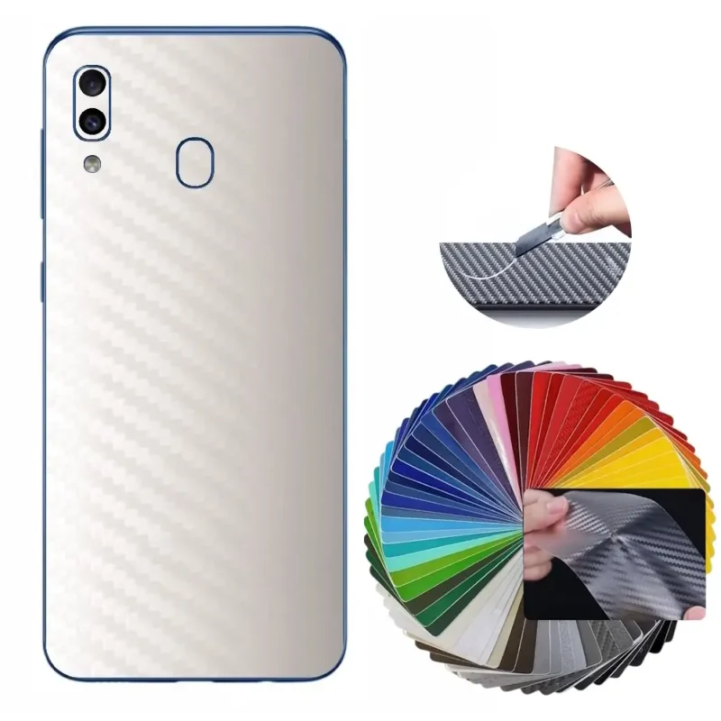 Película Samsung Galaxy A20 Adesivo Skin Protetora Verso