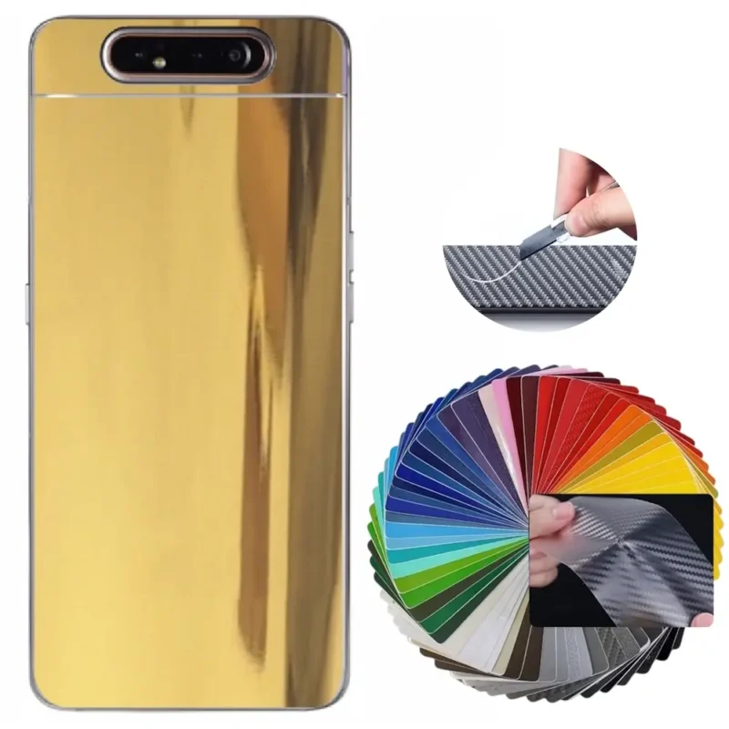 Película Samsung Galaxy A80 Adesivo Skin Protetora Verso