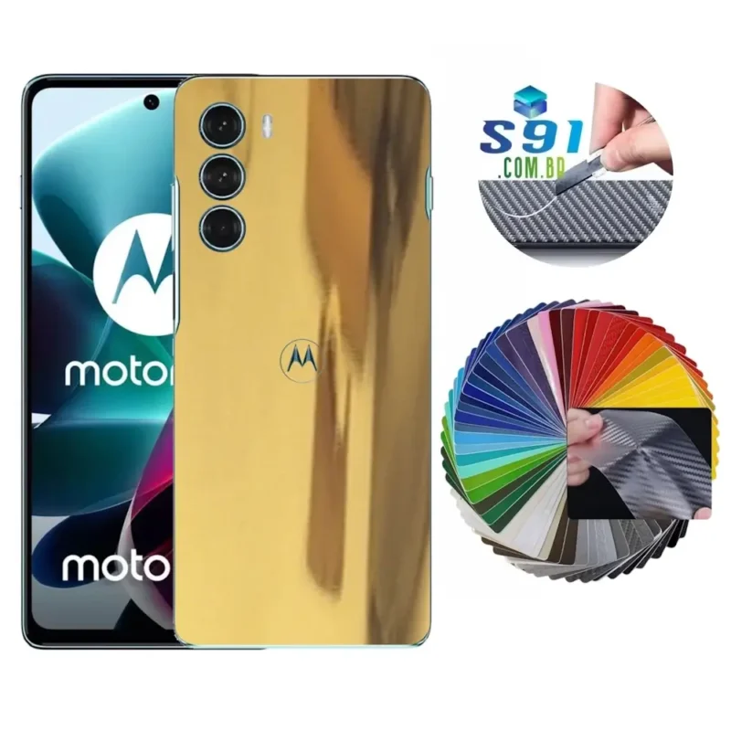 Película Motorola Moto G200 5G Adesivo Skin Protetora Guard