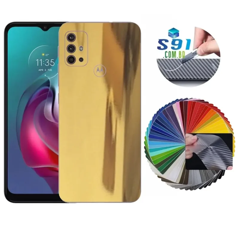 Película Motorola Moto G30 Adesivo Skin Protetora Guard