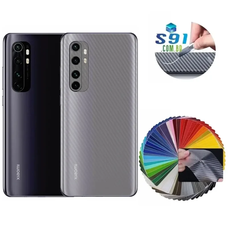 Película Xiaomi Mi Note 10 Lite Adesivo Skin Protetora guard