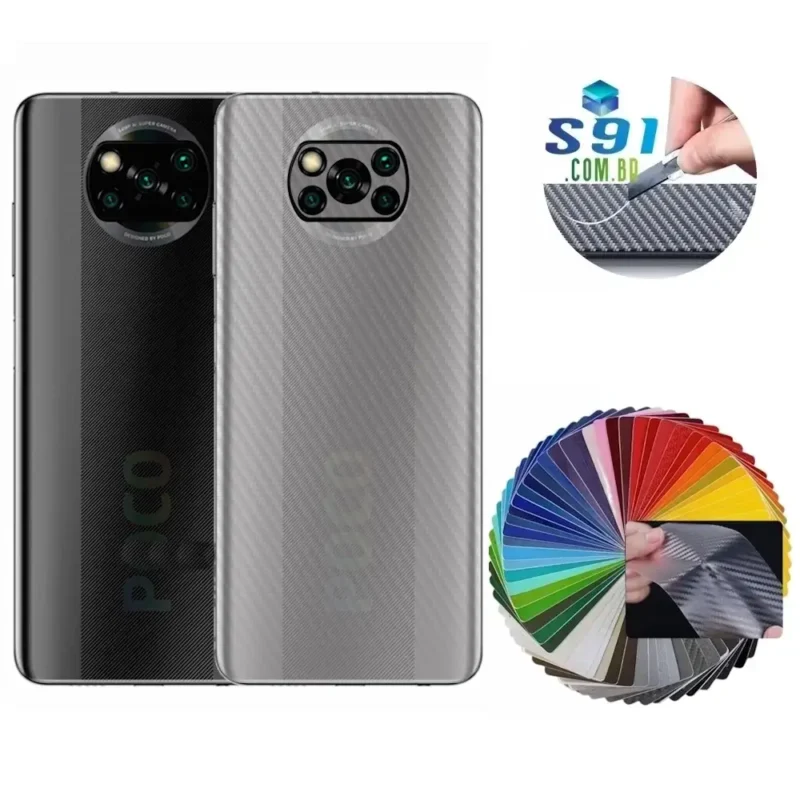 Película Xiaomi Poco X3 Pro 5G Adesivo Skin Protetora Guard