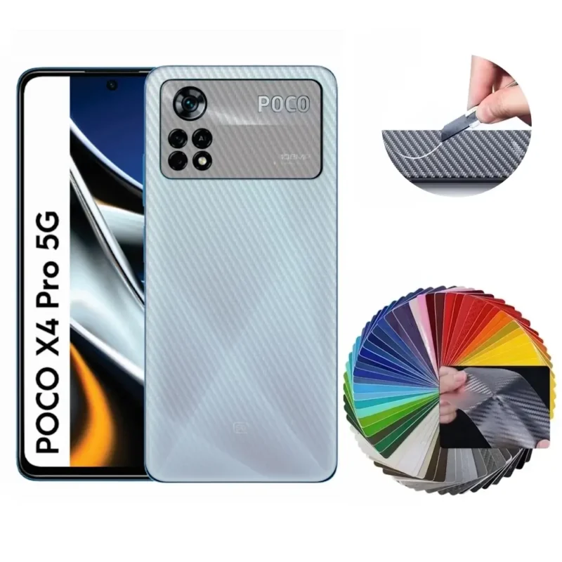 Película Xiaomi Poco X4 Pro 5G Adesivo Skin Protetora