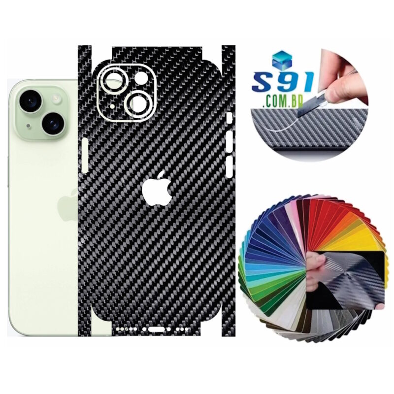 Pelicula Apple iPhone 15 Adesivo Skin Protetora Guard 2