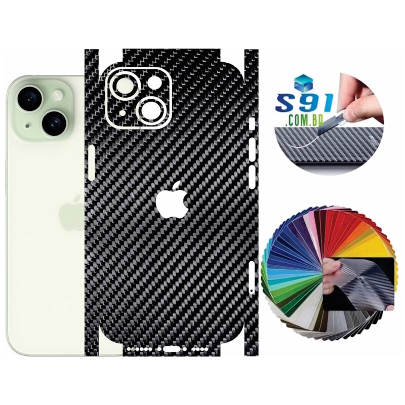 Pelicula Apple iPhone 15 Plus Adesivo Skin Protetora Guard 23