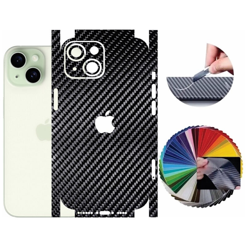 Pelicula Apple iPhone 15 Plus Adesivo Skin Protetora Guard