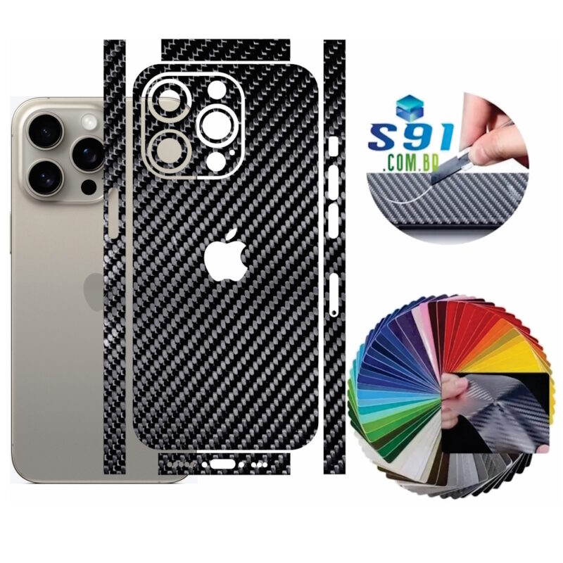 Pelicula Apple iPhone 15 Pro Adesivo Skin Protetora Guard 22