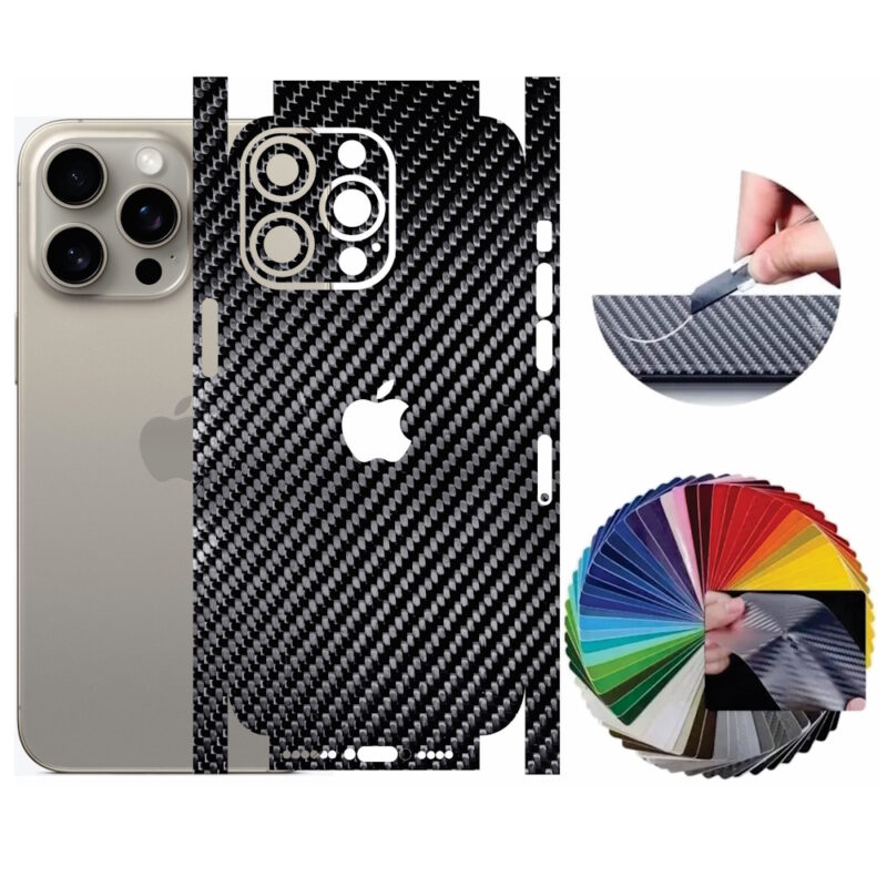 Pelicula Apple iPhone 15 Pro Max Adesivo Skin Protetora Guard