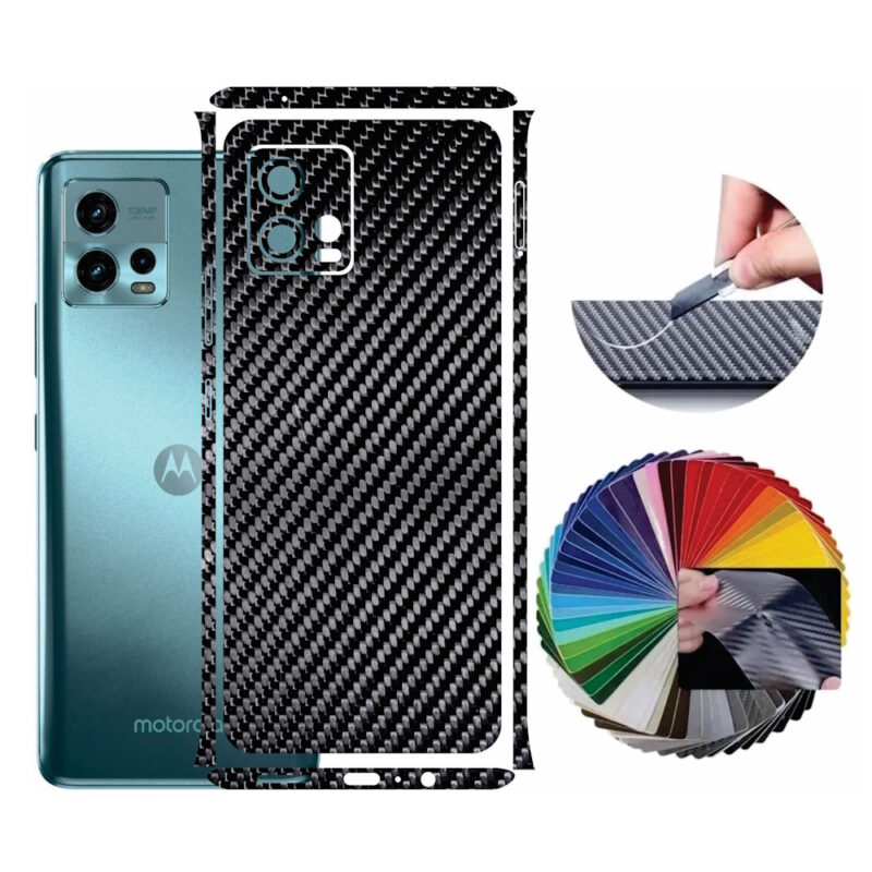 Película Motorola Moto G72 Adesivo Skin Protetora Anti risco Segurança Contra Arranhões Guard