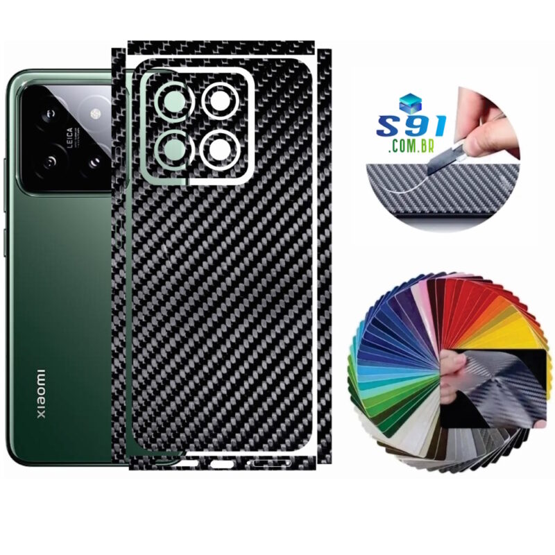 Película Xiaomi 14 Adesivo Skin Protetora Guard Copia