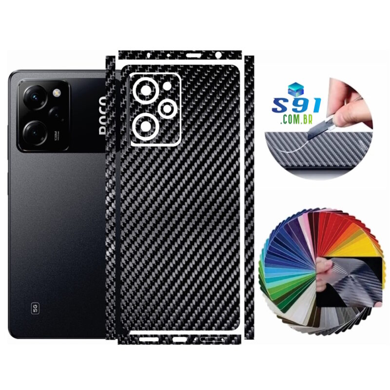 Película Xiaomi Poco X5 Pro Adesivo Skin Protetora Anti risco Segurança Contra Arranhões Guard (1)