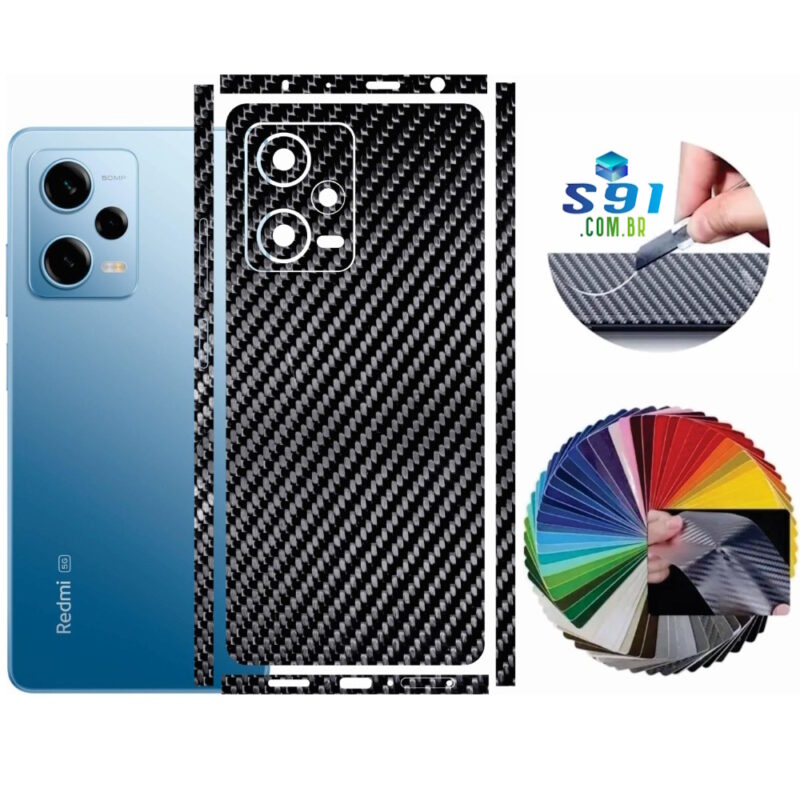 Película Xiaomi Redmi Note 12 Pro Adesivo Skin Protetora Anti risco Segurança Contra Arranhões Guard (1)