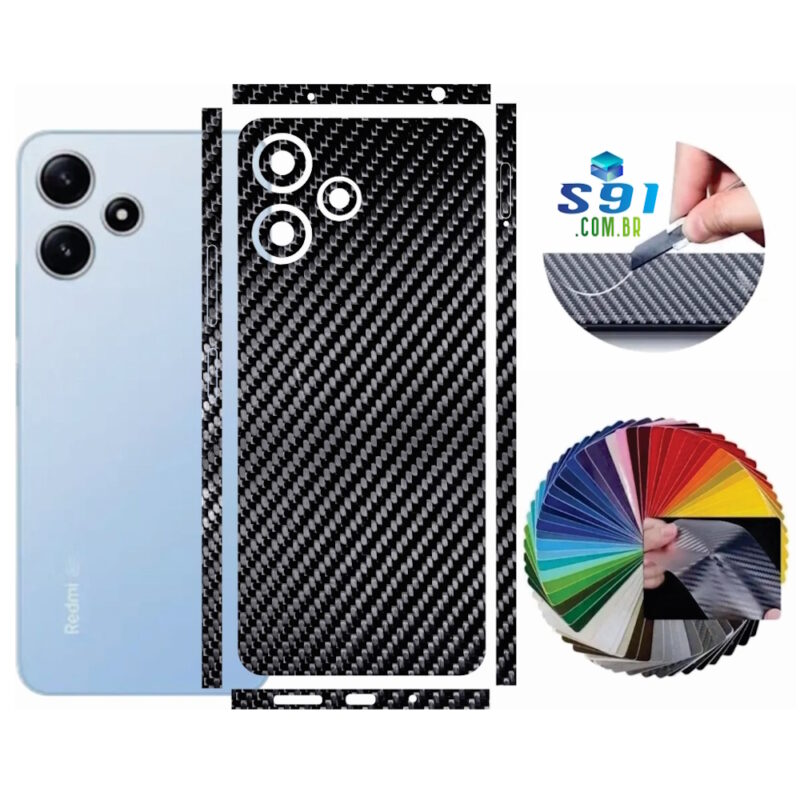 Película Xiaomi Redmi Note 12R Adesivo Skin Protetora Anti risco Segurança Contra Arranhões Guard (1)