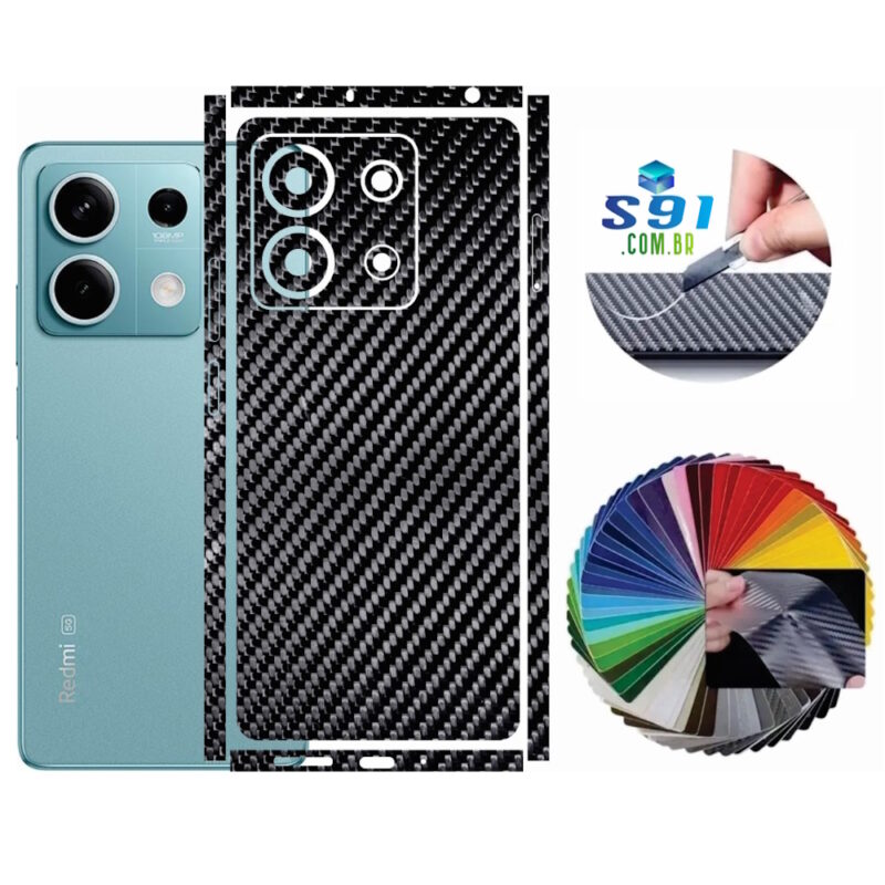 Película Xiaomi Redmi Note 13 Pro Adesivo Skin Protetora Anti risco Segurança Contra Arranhões Guard (2)