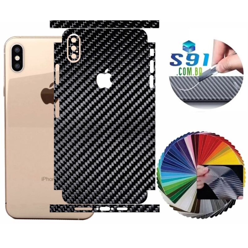 Película iPhone XS Max Adesivo Skin Protetora Anti risco Segurança Contra Arranhões Guard Copia